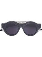 Kuboraum Mask A1 Sunglasses, Adult Unisex, Black, Acetate