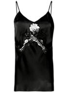 Paco Rabanne Lace Insert Top - Black