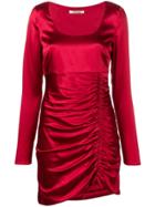 Roberto Cavalli Fitted Mini Dress - Red