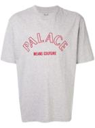 Palace Logo Print T-shirt - Grey