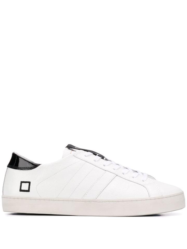 D.a.t.e. Logo Low-top Sneakers - White