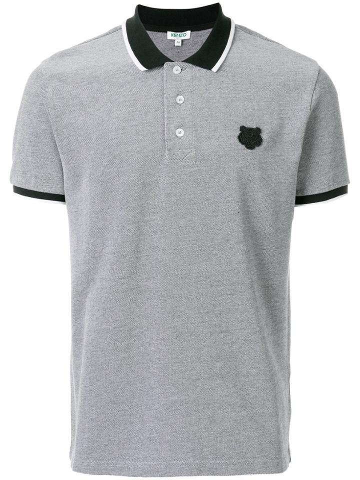 Kenzo Tiger Polo Shirt - Grey