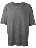 Unconditional - Oversized Shotgun T-shirt - Men - Cotton - M, Grey, Cotton