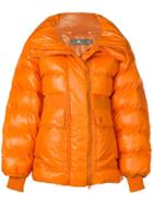 Adidas By Stella Mccartney Oversized Padded Jacket - Yellow & Orange