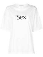 Christopher Kane 'sex' T-shirt - White