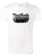 Marc Jacobs Logo Hot Dog T-shirt, Size: Large, White, Cotton