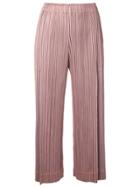 Pleats Please By Issey Miyake Plissé Trousers - Brown