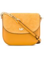 Michael Michael Kors Saddle Crossbody Bag - Yellow & Orange