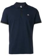 Cp Company Front Zipped Fastening Polo Shirt - Blue