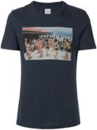 The Goodpeople Beach Party Print T-shirt - Blue