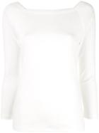 Ballsey Long Sleeved Top - White