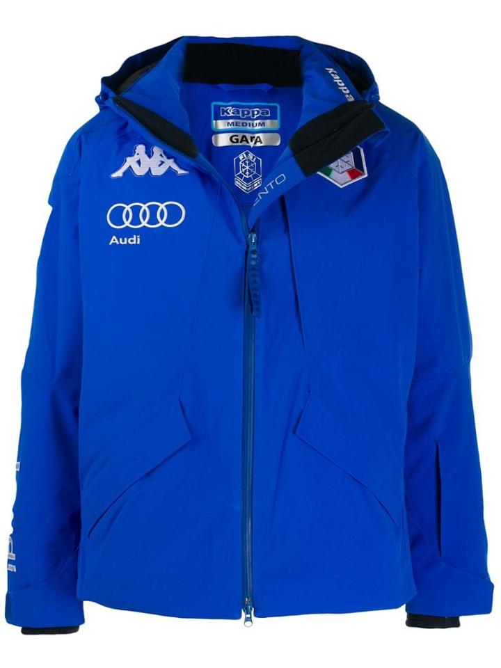 Kappa Racing Themed Hooded Jacket - Blue
