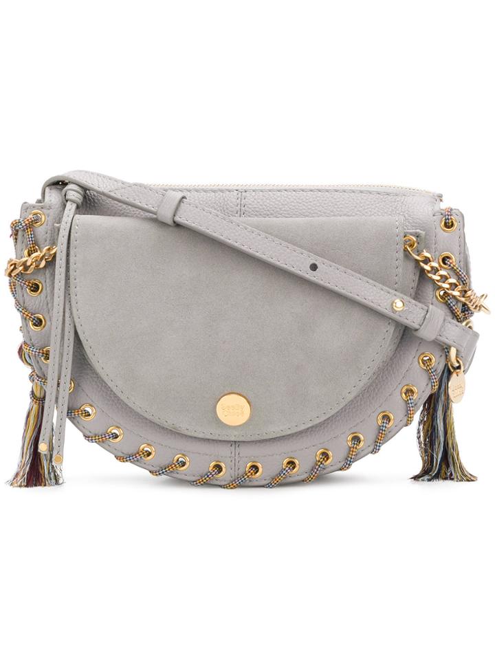 See By Chloé Kriss Medium Shoulder Bag - Grey