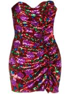 Giuseppe Di Morabito Mini Bustier Dress - Red