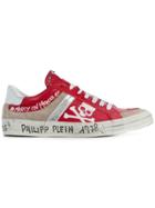 Philipp Plein Mercer 40 Sneakers - Red