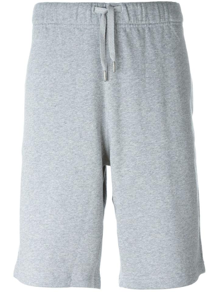 Sunspel Loopback Drawstring Track Shorts - Grey