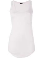 Joseph Chest Pocket Tank Top, Women's, Size: L, Pink/purple, Viscose