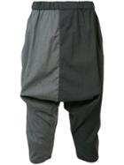 Private Stock Drop Crotch Trousers, Men's, Size: Medium, Grey, Cotton