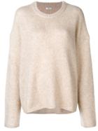 Toteme Loose Fitted Sweater - White