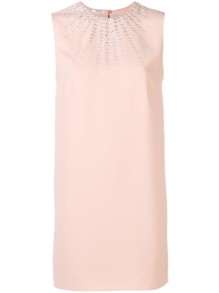 Miu Miu Slip On Dress - Pink & Purple