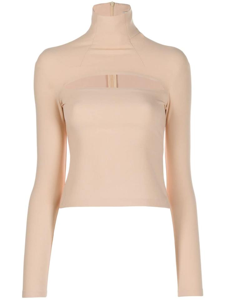 A.w.a.k.e. Mode Funnel Neck Top - Neutrals