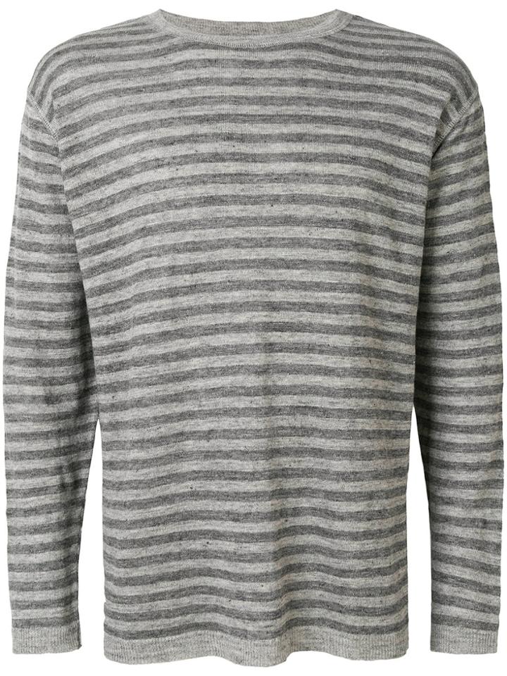 Barena Striped Sweater - Grey