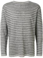 Barena Striped Sweater - Grey