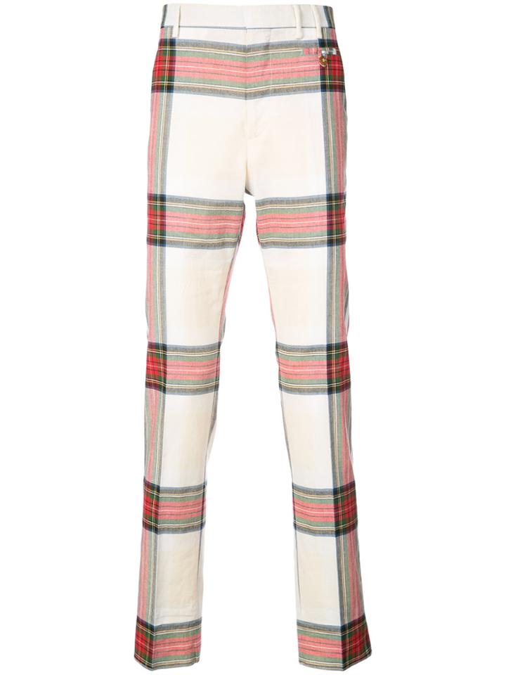 Vivienne Westwood Tartan Trousers - Nude & Neutrals