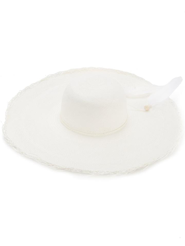 Sensi Studio Wide Brim Hat - White