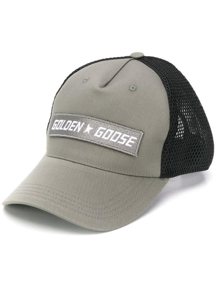 Golden Goose Logo Cap - Black