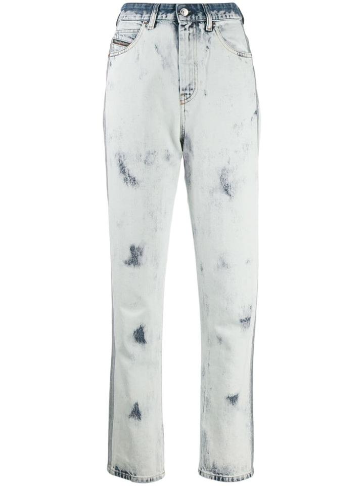 Diesel D-eiselle Straight Leg Denim Jeans - Blue