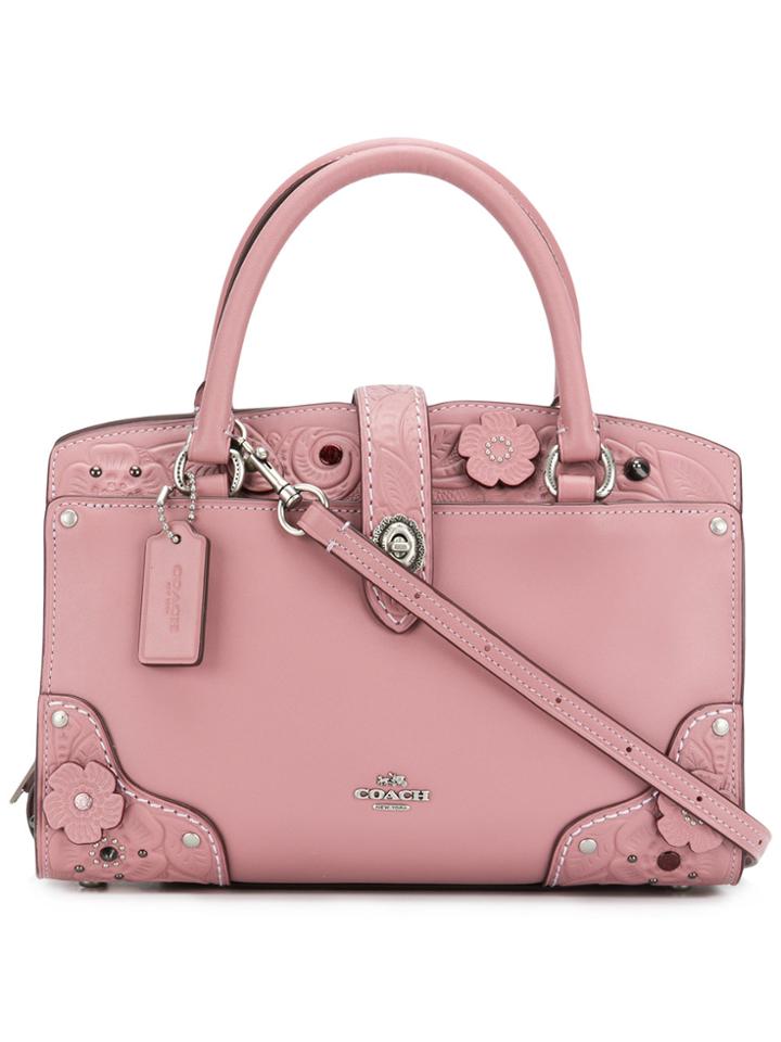 Coach Mercer Tote - Pink & Purple