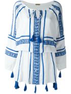 Dodo Bar Or Mustafa Midi Dress, Women's, Size: M, Blue, Cotton