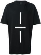 Odeur 'quad' T-shirt, Adult Unisex, Size: Small, Black, Cotton