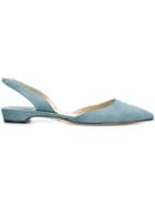 Paul Andrew Pointed Toe Slingback Ballerinas