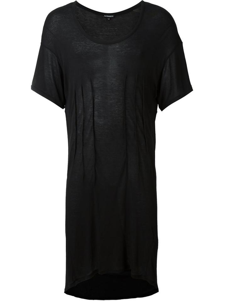 Ann Demeulemeester Long Line T-shirt
