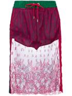Tommy Hilfiger Lace Mesh Skirt - Multicolour