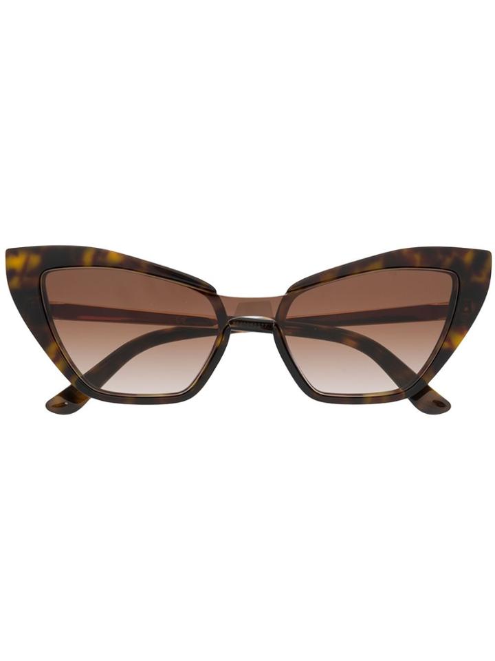 Dolce & Gabbana Eyewear Dg4357 Tortoiseshell Cat-eye Sunglasses -