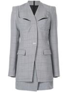 Dion Lee Lingerie Blazer Dress - Blue