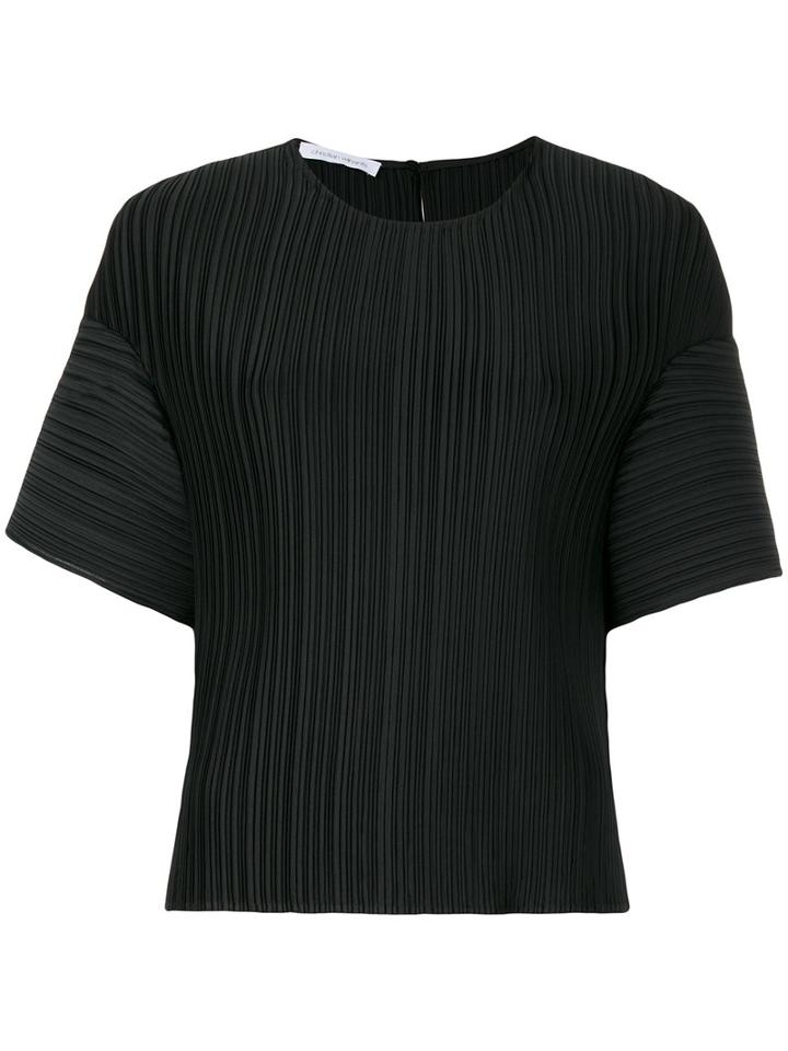 Christian Wijnants - Tilda T-shirt - Women - Polyester - 38, Black, Polyester