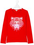Kenzo Kids Tiger T-shirt - Red