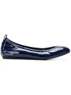 Lanvin Elasticated Ballerina Shoes - Blue