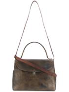 Cherevichkiotvichki Medium Lock Closure Tote - Brown