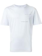 Golden Goose Deluxe Brand Round Neck T-shirt, Men's, Size: L, Blue, Cotton