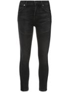 Citizens Of Humanity Skinny Cropped Jeans - Black
