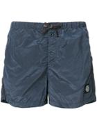 Stone Island Fitted Swim Shorts - Blue