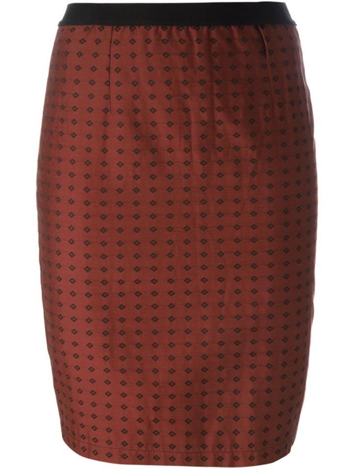 Jean Paul Gaultier Vintage Rhombus Print Skirt