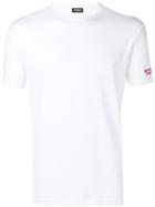 Dsquared2 Logo Sleeve Slim Fit T-shirt - White