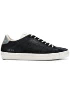 Leather Crown Lc 06 Sneakers - Black