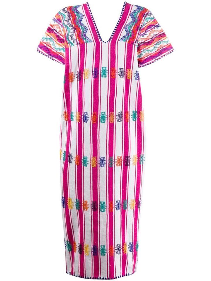 Pippa Holt Striped Shift Dress - Pink